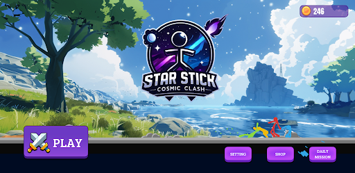 Star Stick: Cosmic Clash ekran görüntüsü