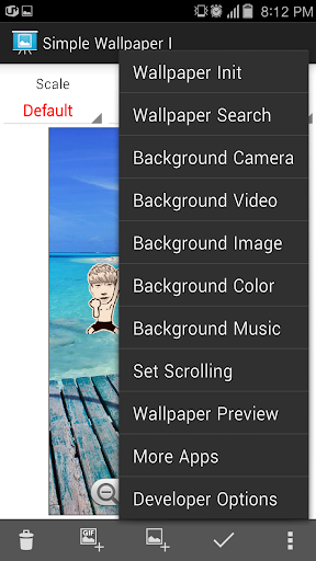 GIF Live Wallpaper Setting ekran görüntüsü