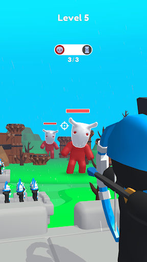 Merge Archers: Kaleni Savun ekran görüntüsü