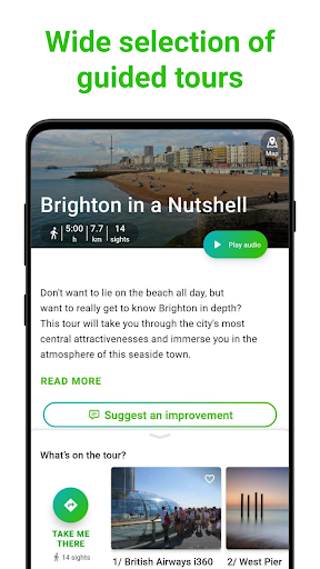 Brighton Tour Guide:SmartGuide ekran görüntüsü
