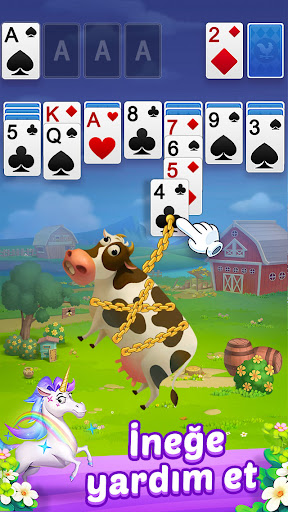 Solitaire - Çiftlik Dostlarım ekran görüntüsü