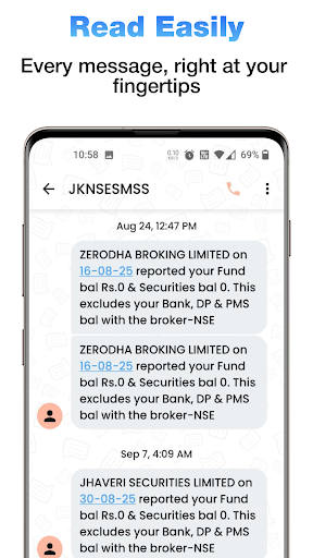 Messages ekran görüntüsü