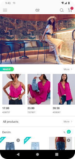 Q2 Apparel ekran görüntüsü