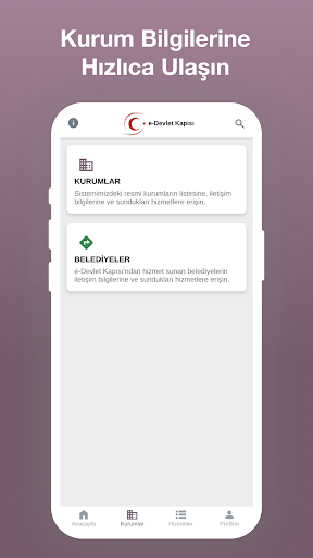 KKTC e-Devlet ekran görüntüsü