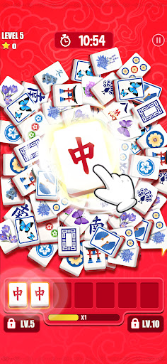 Mahjong Tap Tiles-3D Puzzle ekran görüntüsü