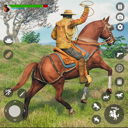 Batı Kovboy Rider Safari