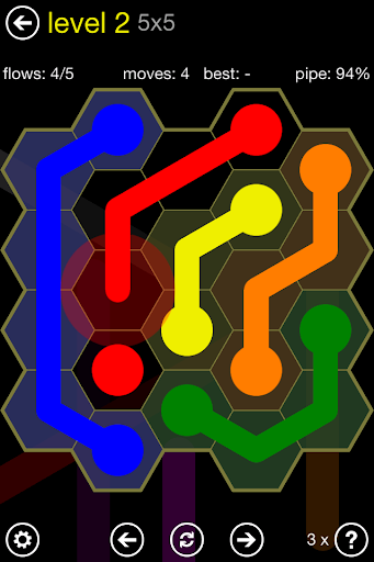 Flow Free: Hexes ekran görüntüsü