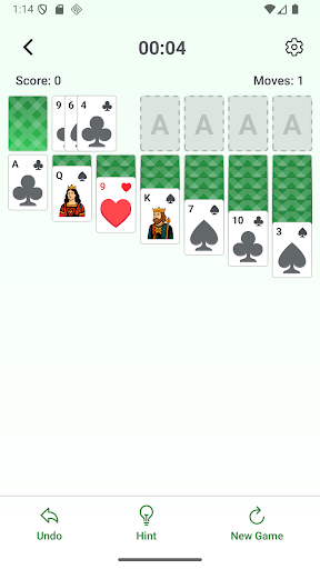 Solitaire Klondike by Evsi ekran görüntüsü