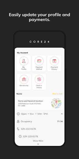 CORE24 GYM ekran görüntüsü