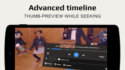 Gizmo VR Video Player: 360 Vir ekran görüntüsü
