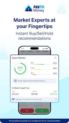 Paytm Money Stocks, MF, IPO ekran görüntüsü