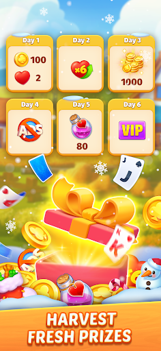Solitaire Farm Adventure ekran görüntüsü