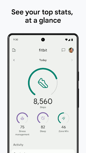 Fitbit ekran görüntüsü