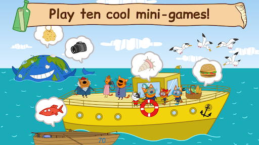 Kid-E-Cats: Sea Adventure Game ekran görüntüsü