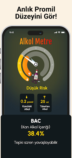 Alkol ve Promil Hesaplayıcı ekran görüntüsü