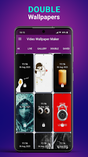 Video Wallpaper Maker Lite ekran görüntüsü