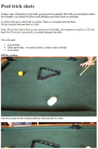 How to Make Pool Trick Shots ekran görüntüsü