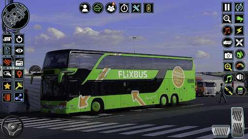 Şehir Euro Otobüs Sürüş Oyunu ekran görüntüsü
