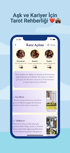 Virtual Tarot: Tarot Kartları ekran görüntüsü