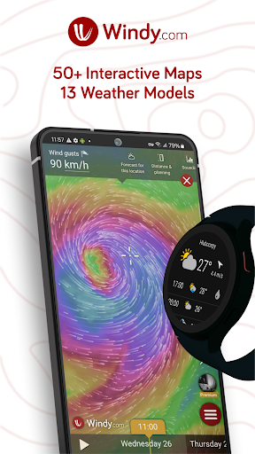 Windy.com - Hava tahmini ekran görüntüsü