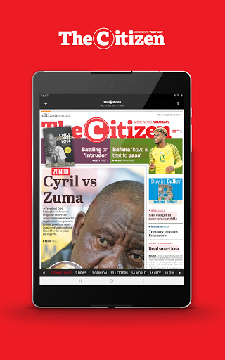 The Citizen e-paper ekran görüntüsü