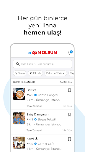 İşin Olsun: İş Bul & İlan ver ekran görüntüsü