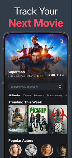 Movie Tracker & Log: Watchlist ekran görüntüsü