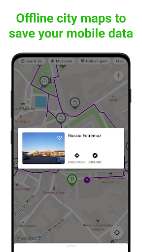 Estremoz Tour Guide:SmartGuide ekran görüntüsü