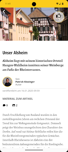Alsheim ekran görüntüsü