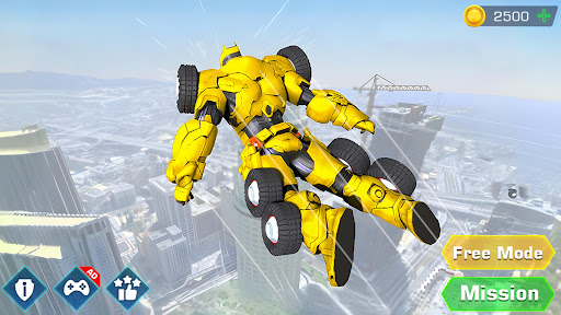 Flying Robot Car Transform ekran görüntüsü