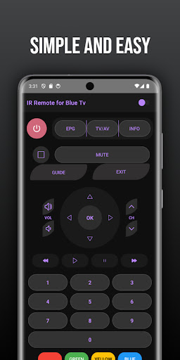 Remote for Blue tv ekran görüntüsü