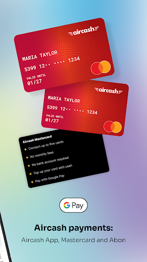 Aircash ekran görüntüsü