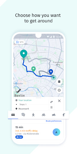 HERE WeGo: Maps & Navigation ekran görüntüsü