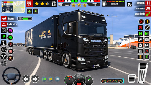 Truck Simulator Cargo Truck 3D ekran görüntüsü