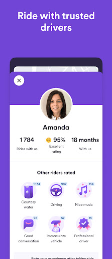 Cabify ekran görüntüsü