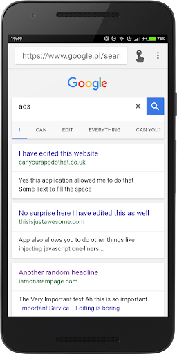 Inspect and Edit HTML Live Pro ekran görüntüsü