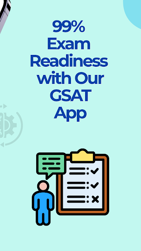 GSAT Practice Test ekran görüntüsü