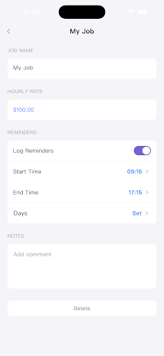 Work Log: Hours Tracker & Pay ekran görüntüsü