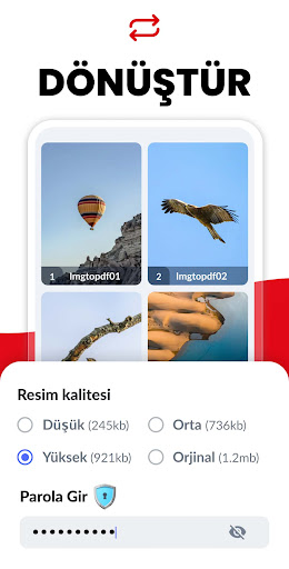 PDF Dönüştürücü - JPG to PDF ekran görüntüsü