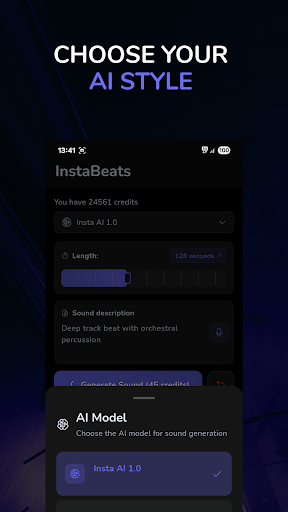 InstaBeats: AI Beat Maker ekran görüntüsü