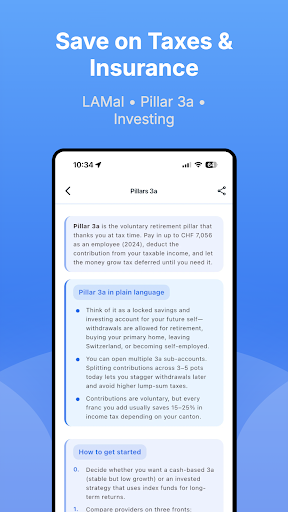 Swiss Life Toolkit ekran görüntüsü