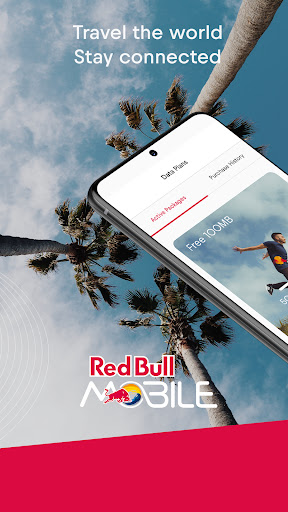 Red Bull MOBILE Data: eSIM ekran görüntüsü