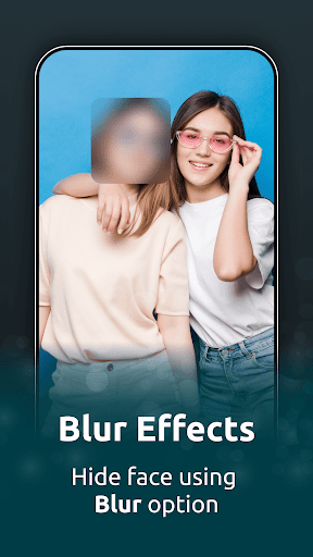 Blur My Face Photo Editor ekran görüntüsü