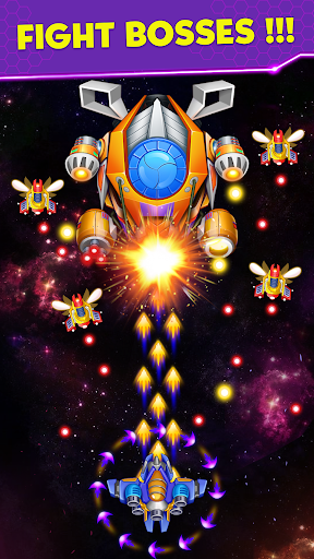 Galaxy Shooter Games ekran görüntüsü