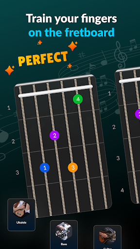 Perfect Tuner & Play Guitar ekran görüntüsü