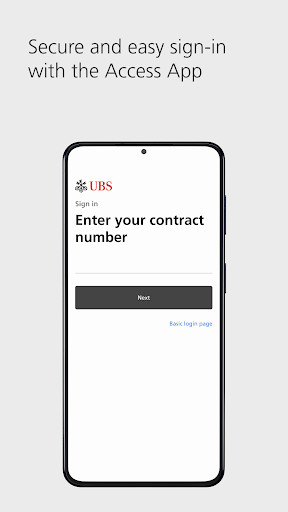 UBS WMJE: Mobile Banking ekran görüntüsü