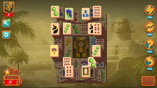 Mahjong Riddles: Egypt ekran görüntüsü