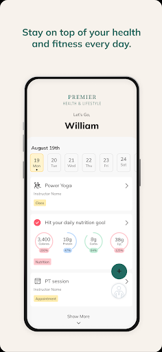 Premier Health and Lifestyle ekran görüntüsü