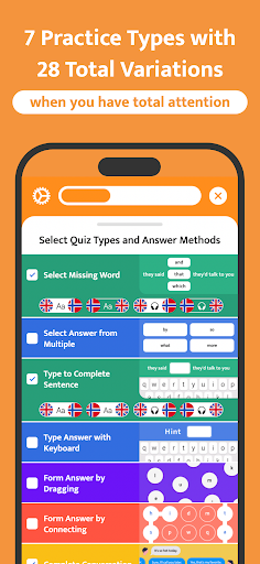 Most Common Norwegian Words ekran görüntüsü