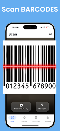 QR Code & Barcode Scanner ekran görüntüsü